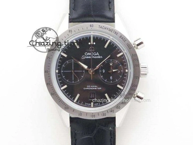 0114 Durable Speedmaster Professional SS OMF Best Edition Black Dial on SS Bracelet Manual Winding Chrono Movement 7995